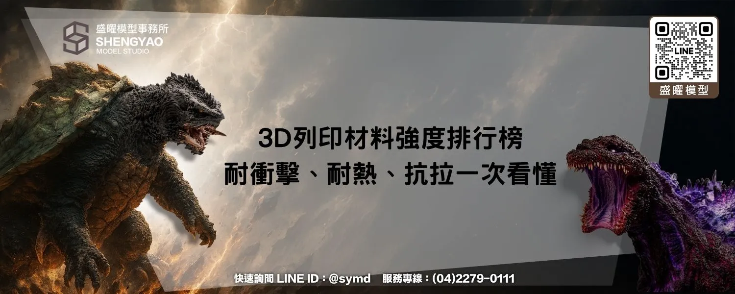 3D列印材料強度排行榜：耐衝擊、耐熱、抗拉一次看懂